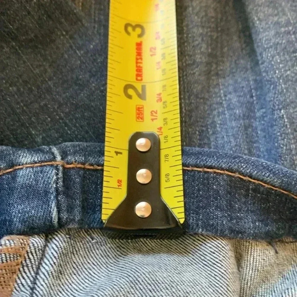 Cleo Petite High Rise Button Front Jeans w 4 Way Stretch - Picture 10 of 10